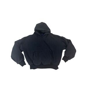 YZY x GAP THE PERFECT HOODIE All Black Heavy Weight Pull Over Size XL‎